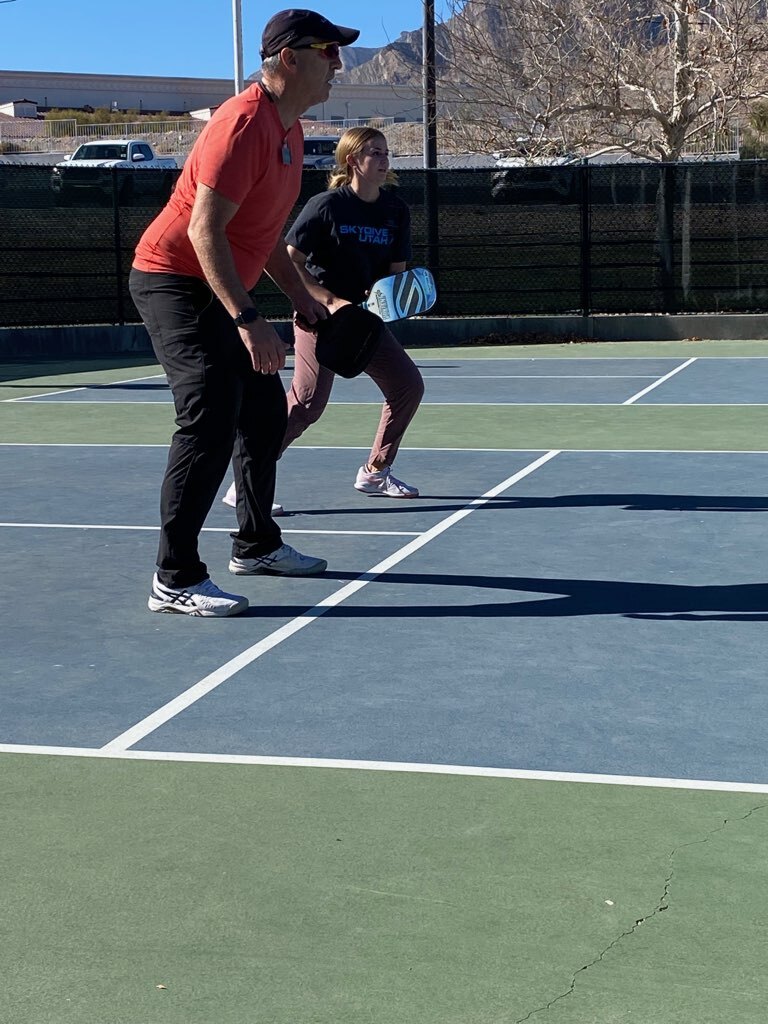 Pickleball lessons with Curtis