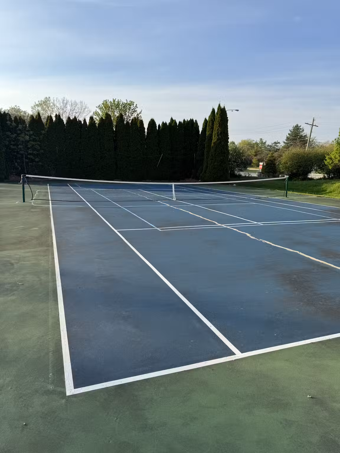 Private Pickleball & Tennis Court in Detroit