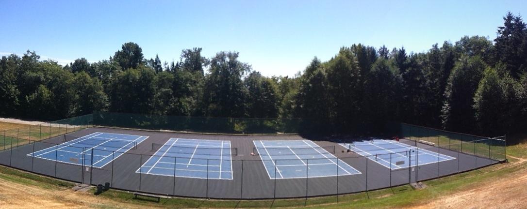 SFU Burnaby Tennis Courts