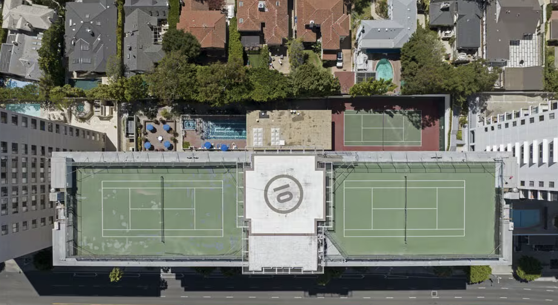 Wilshire Marquis Private Tennis Courts